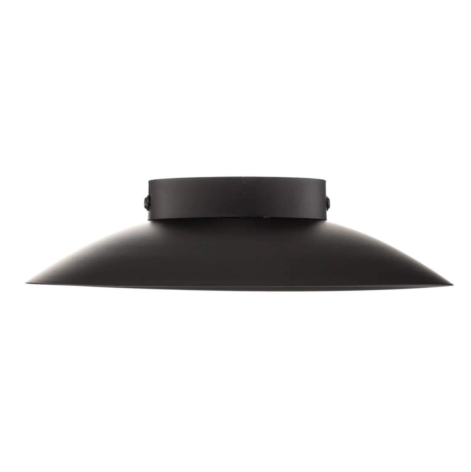 Foskal LED-kattovalaisin, musta, Ø 21,5 cm