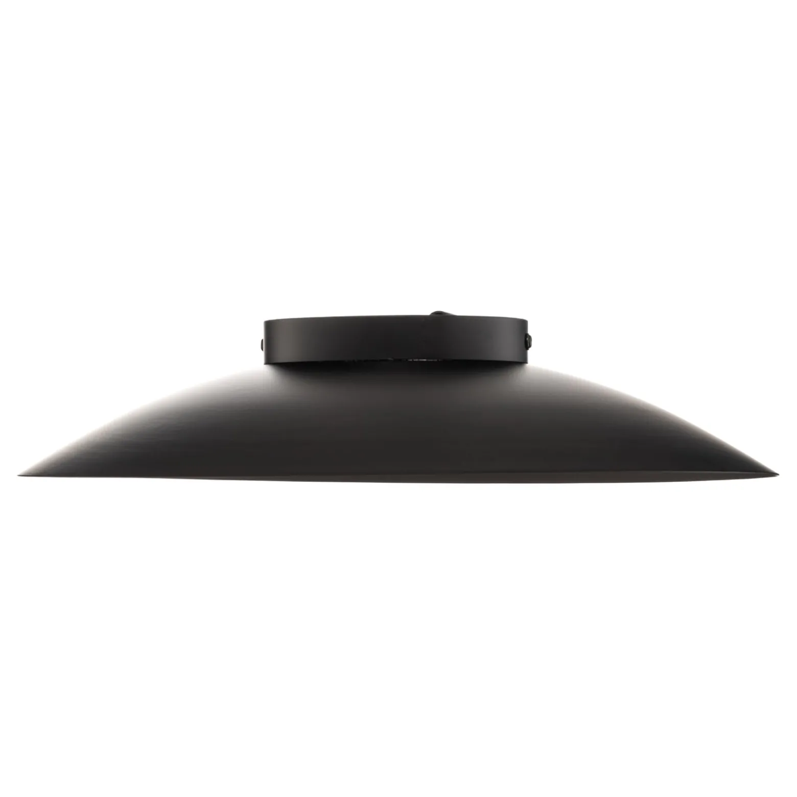 Foskal LED-kattovalaisin, musta, Ø 34,5 cm