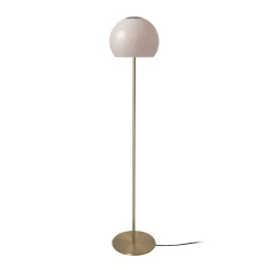 FRANDSEN lattiavalaisin Ball Glass, hiekanharmaa, lasi, 130 cm, E27