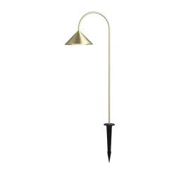 FRANDSEN LED-maapiikkivalo Grasp, messinkivärinen, 82 cm, IP44