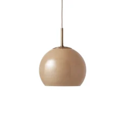 FRANDSEN riippuvalaisin Ball lasi, cappucino, Ø 25 cm