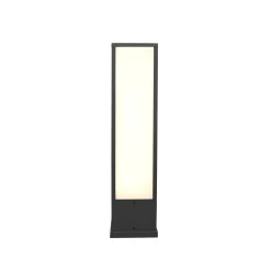 Fuerte LED-kantavalaisin, antrasiitti, alumiini, IP54