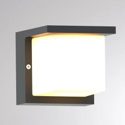 FYNN-C-LED-ulkoseinälamppu, antrasiitti, 12 cm, IP65, CCT-toiminto (päälle/pois)