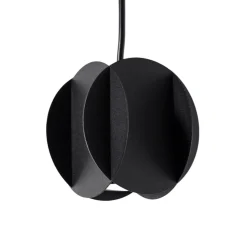 GAMBIT riippuvalaisin, musta, Ø 10 cm, metalli, GU10 LED