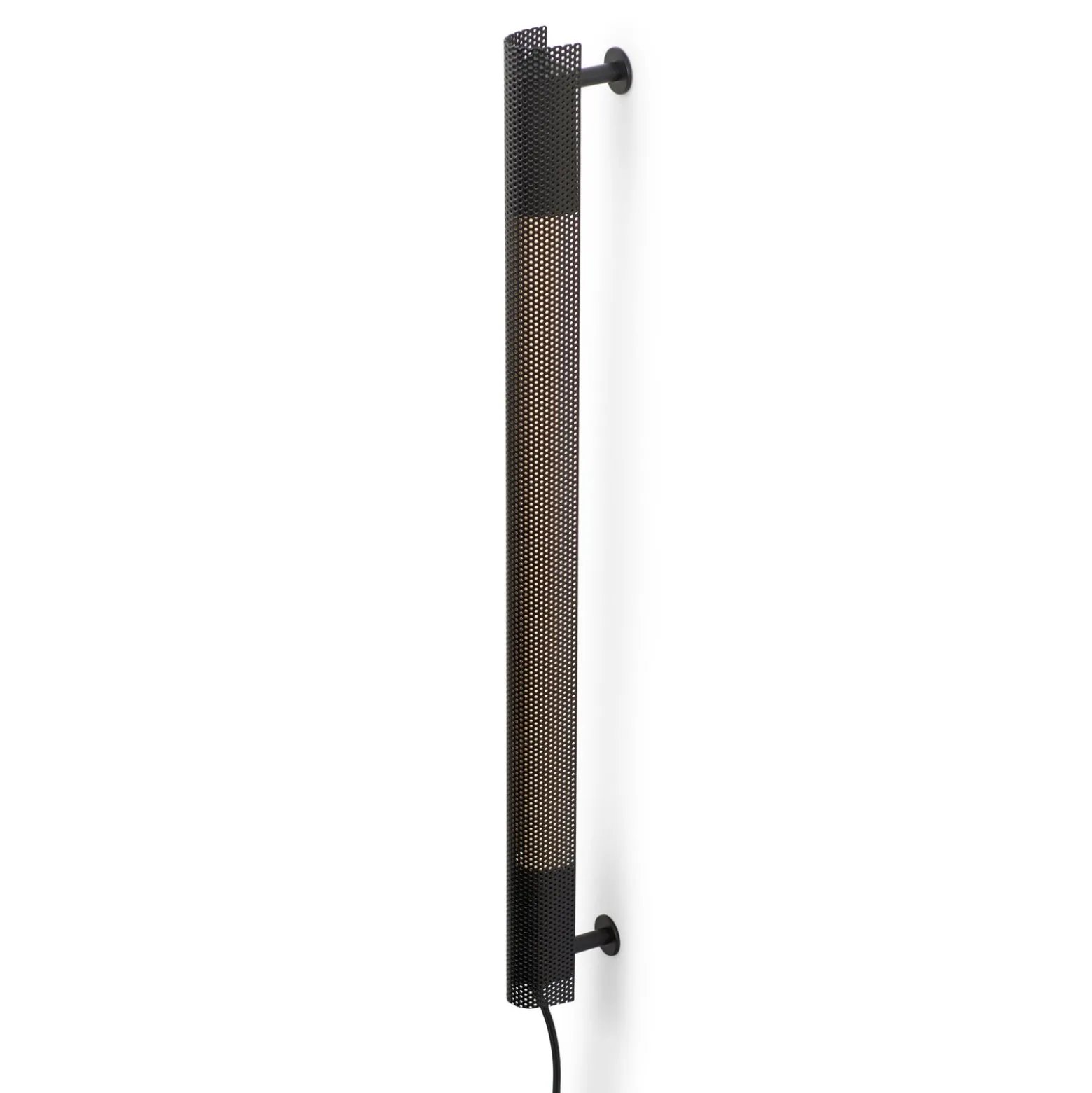 GEJST seinävalaisin Radent-pistoke, musta, korkeus 70 cm, G13 LED
