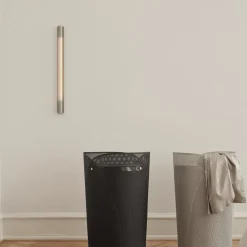 GEJST seinävalaisin Radent, teräksenharmaa, korkeus 70 cm, G13 LED