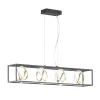 Gisi-LED-riippuvalaisin, CCT, himmennys, 4 lamppua