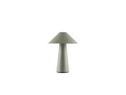 Globen Lighting Cannes-akkupöytälamppu, vihreä, 26 cm IP44