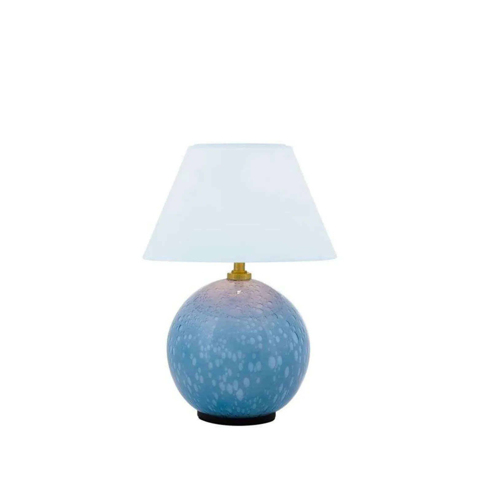Globen Lighting IRIS-akkupöytävalaisin, sininen, korkeus 23 cm