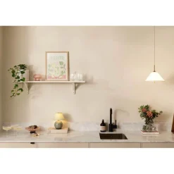 Globen Lighting IRIS-akkupöytävalaisin, vihreä, korkeus 23 cm