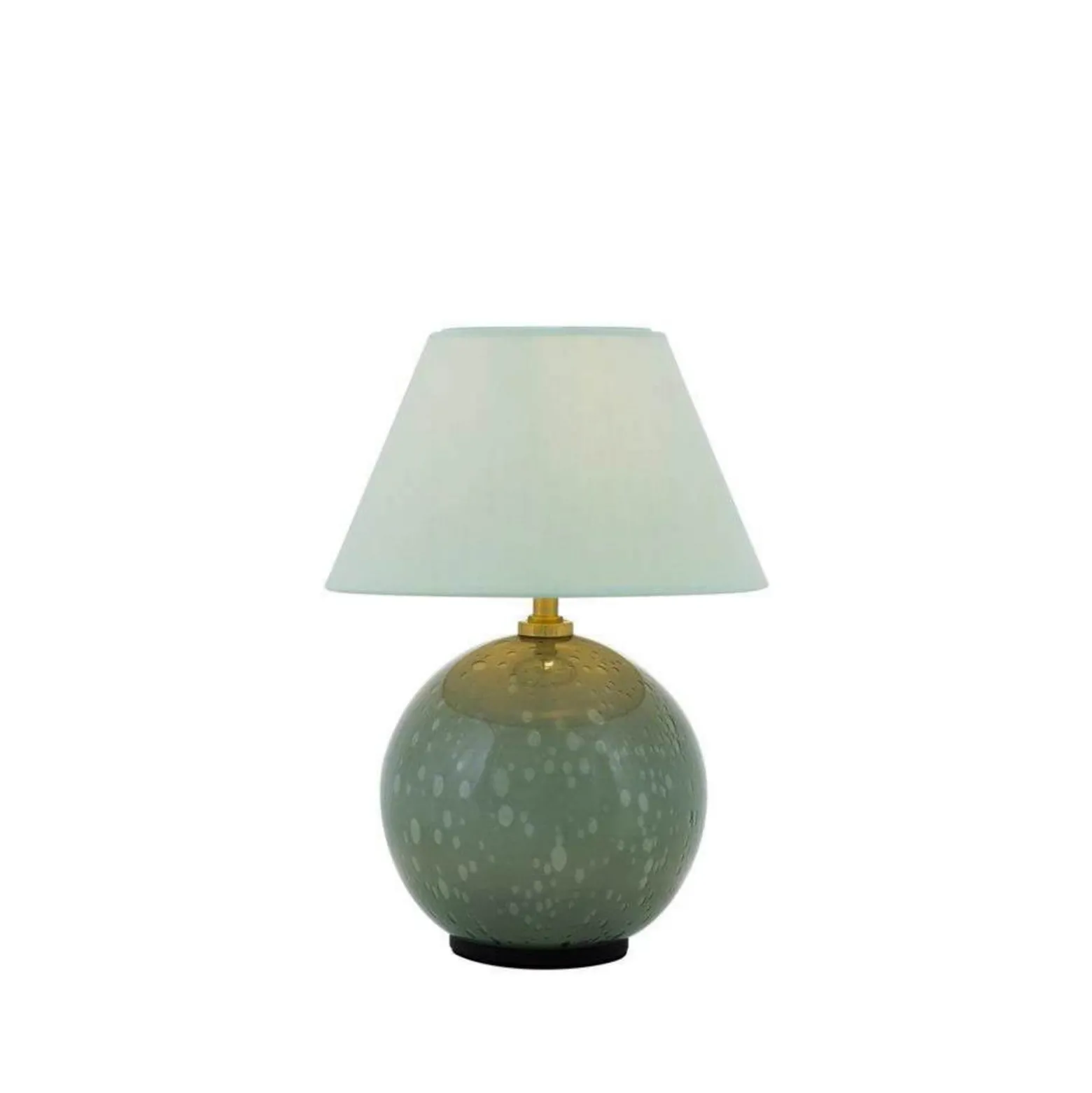 Globen Lighting IRIS-akkupöytävalaisin, vihreä, korkeus 23 cm