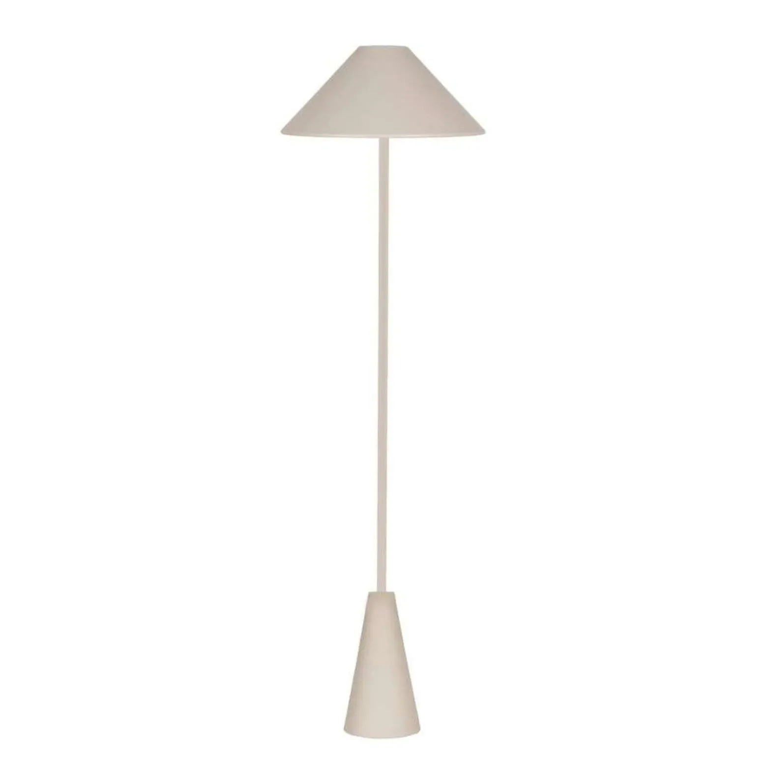 Globen Lighting lattiavalaisin Cannes, beige, korkeus 140 cm