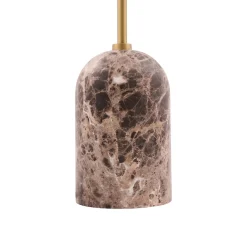 Globen Lighting lattiavalaisin Gino, jalka marmori, beige, 145 cm