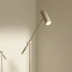 Globen Lighting lattiavalaisin Hubble READ, beige, metalli