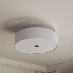 Globen Lighting Noah -kattovalaisin, halkaisija 50 cm, valkoinen