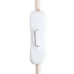 Globen Lighting pöytävalaisin DAHLIA, beige/ruskea, korkeus 31 cm