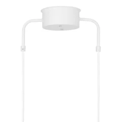 Globen Lighting riippuvalo CURVE 3, valkoinen, 3-lamppuinen, 95 cm