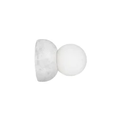 Globen Lighting Torrano -seinävalaisin, valkoinen, Ø 13 cm, IP44