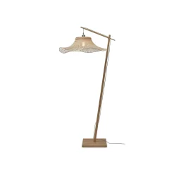 GOOD & MOJO Ibiza -lattiavalaisin 65cm natur/natur