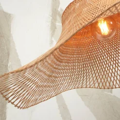 GOOD & MOJO Ibiza -lattiavalaisin 65cm valk./natur