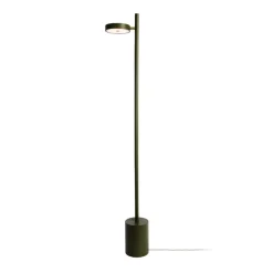 GOOD & MOJO LED-lattiavalo Okinawa, 1-lamppuinen, vihreä, 146 cm, puu