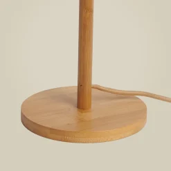 GOOD & MOJO pöytävalaisin Java, luonnonväri, bambu, 47 cm, GU10
