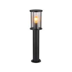 Gracey-pylväsvalaisin, korkeus 60 cm, musta, ruostumaton teräs, IP54