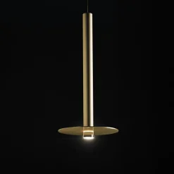 Grok Candle -LED-riippuvalaisin 00-6017 kulta