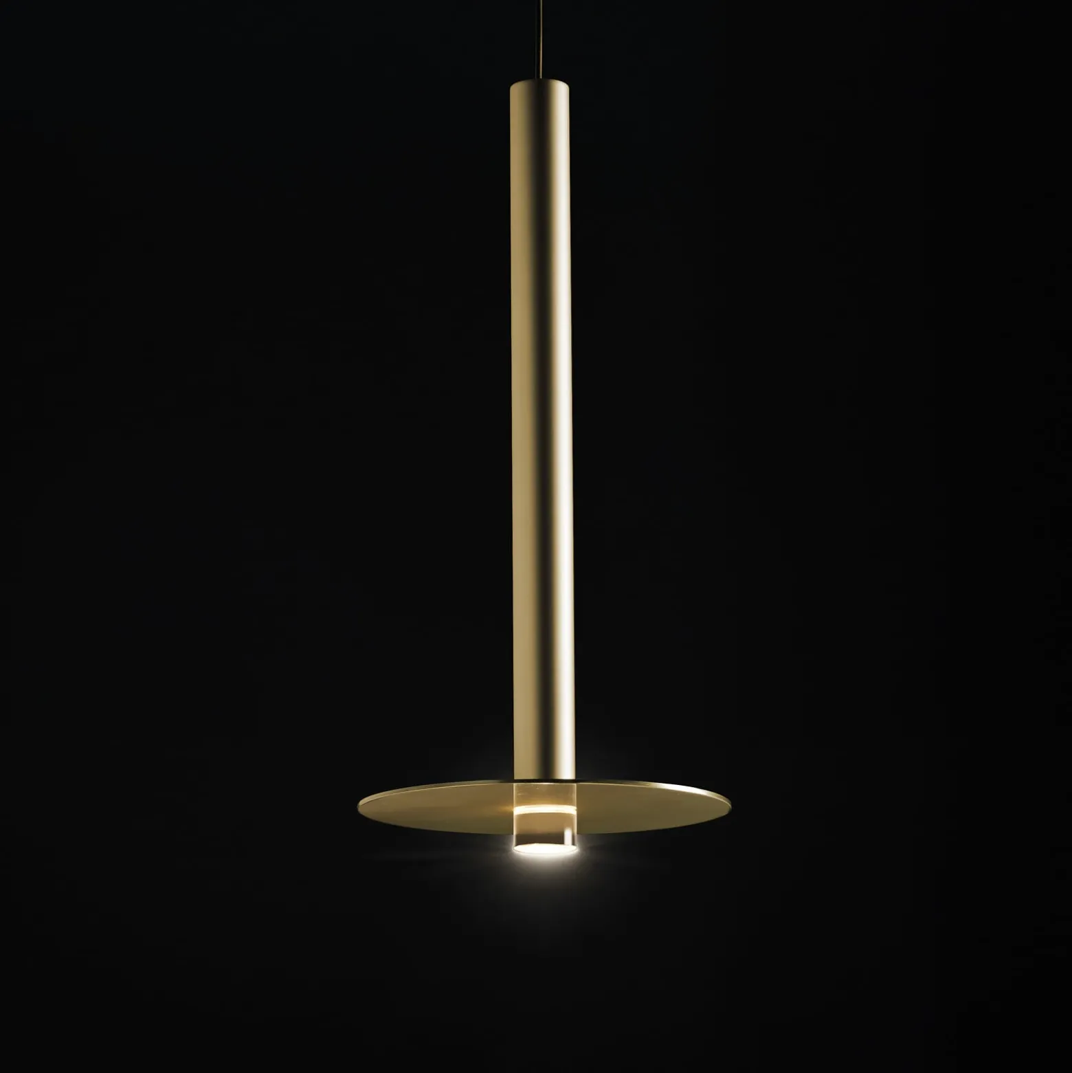 Grok Candle -LED-riippuvalaisin 00-6017 kulta