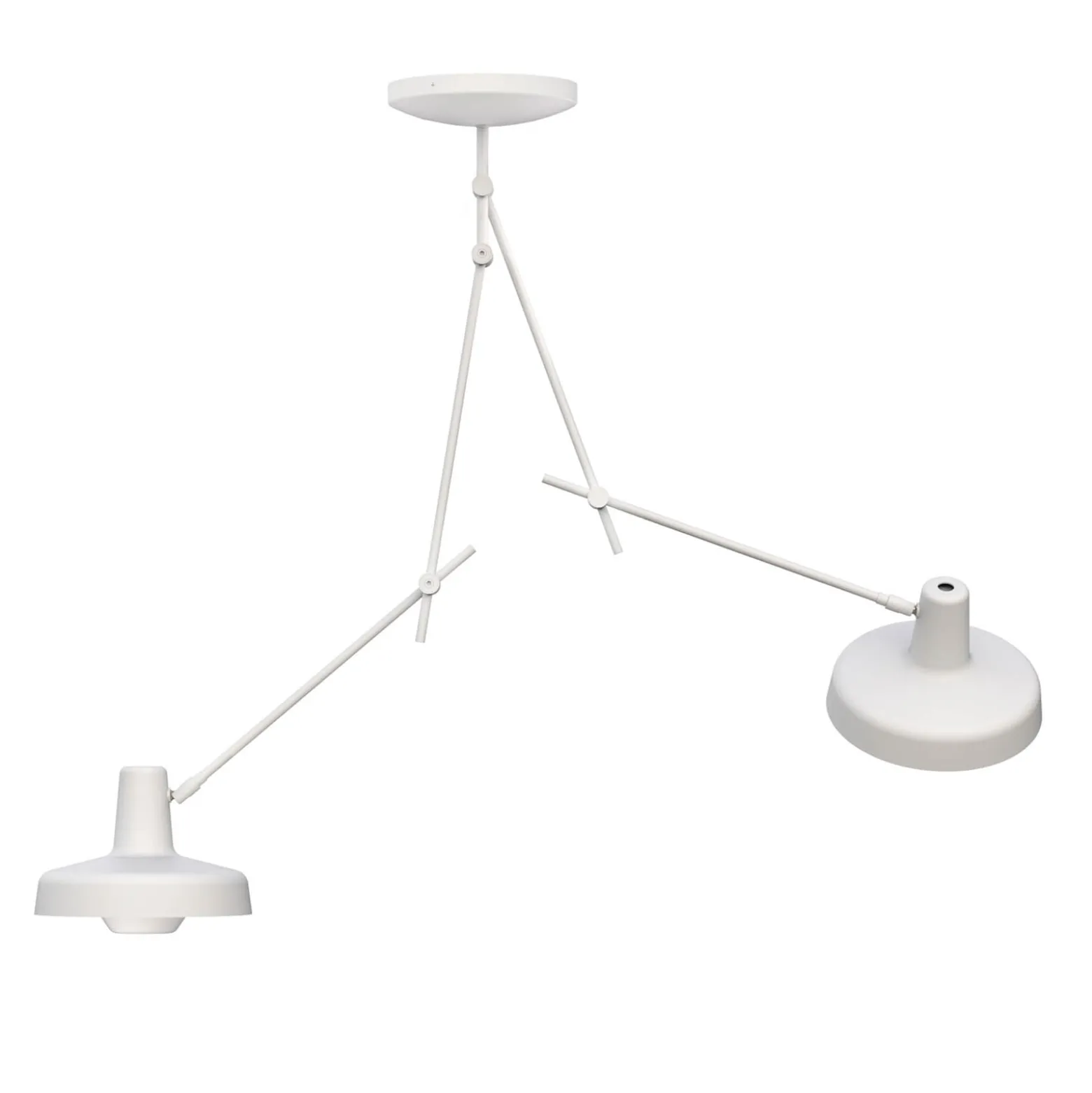 GRUPA Arigato kattovalaisin 2-valo 70cm valkoinen