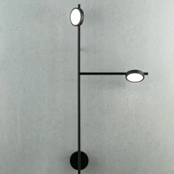 GRUPA Igram LED-seinävalaisin kaksi valoa musta