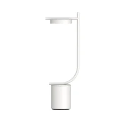 Grupa LED-akkukäyttöinen pöytälamppu Igram, valkoinen, 40 cm, IP44
