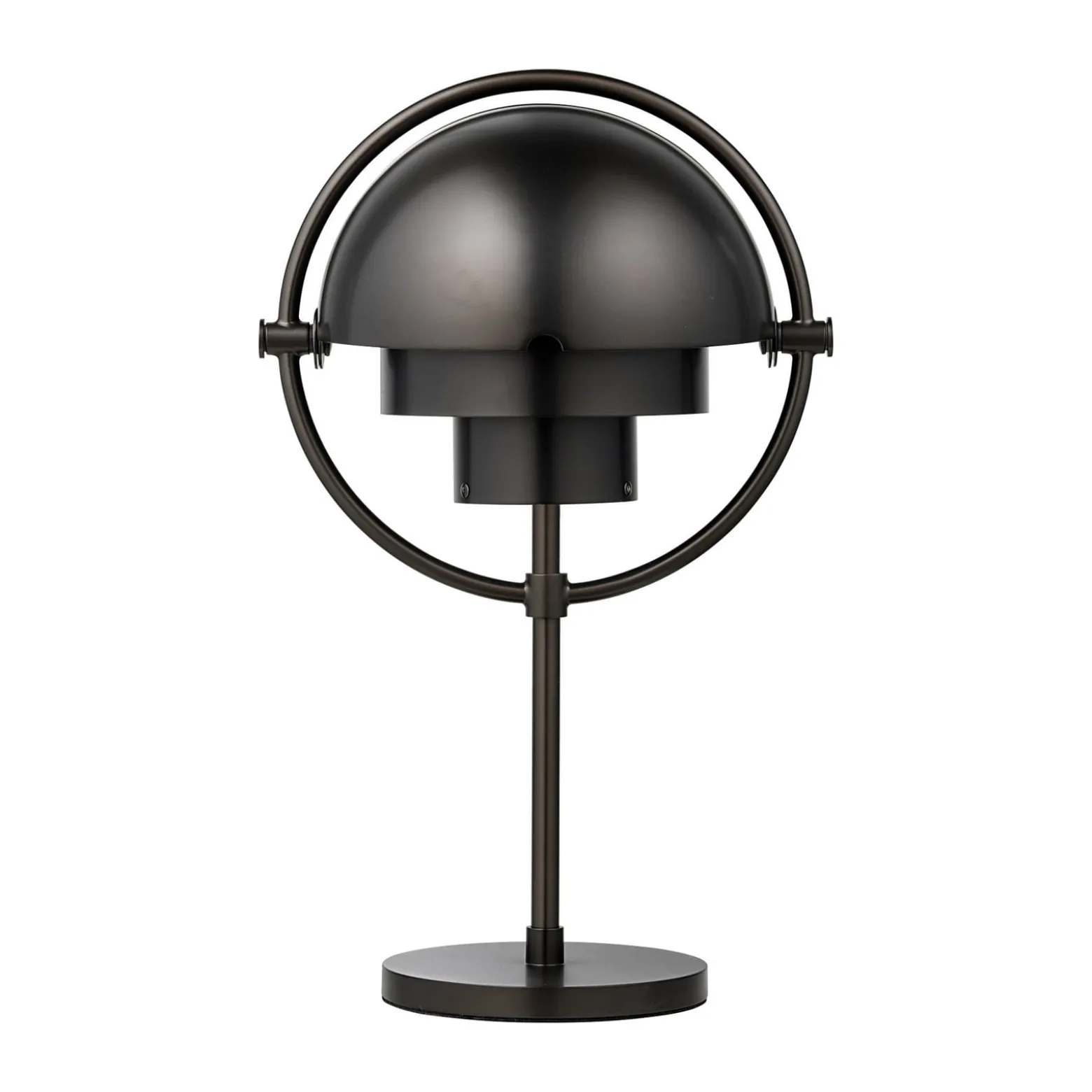 Gubi Multi-Lite -akkukäyttöinen pöytävalaisin, musta/musta, 30 cm