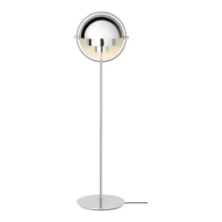 GUBI Multi-Lite lattiavalaisin, korkeus 148 cm, kromi/kromi