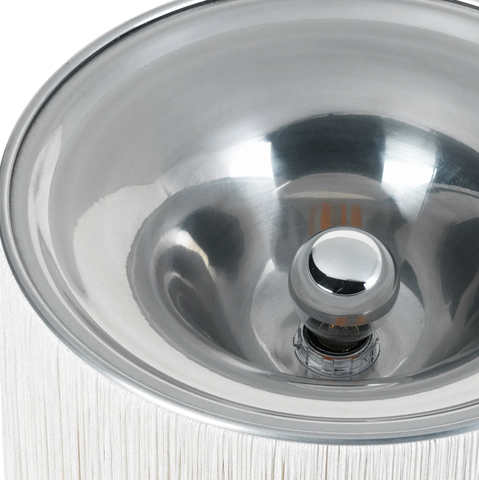 Gubi pöytävalaisin malli 597, alumiini, kermanvärinen, korkeus 29 cm