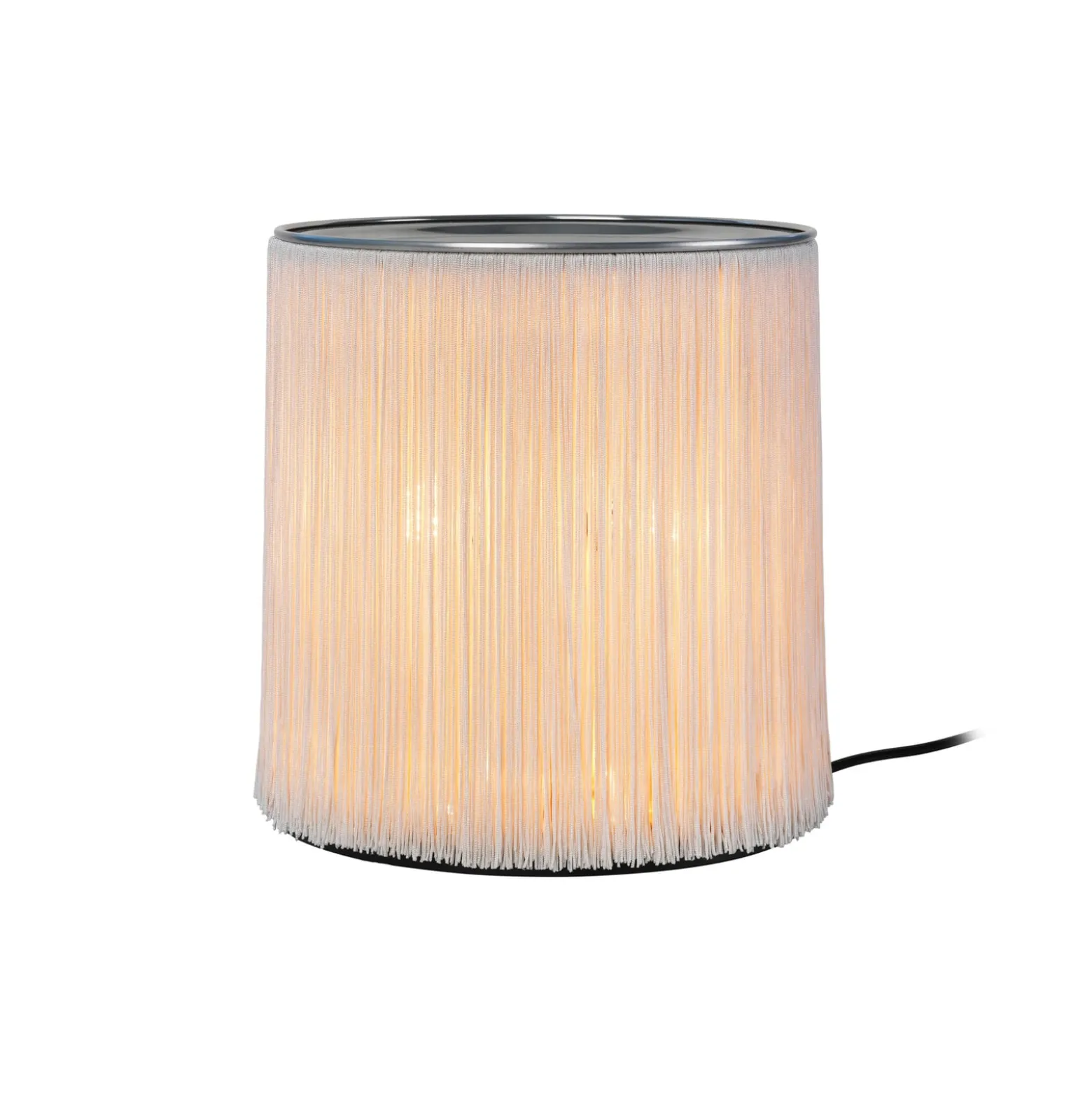 Gubi pöytävalaisin malli 597, alumiini, kermanvärinen, korkeus 29 cm