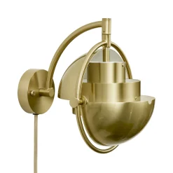 Gubi seinävalaisin Multi-Lite, messinkivärinen, metalli, G9
