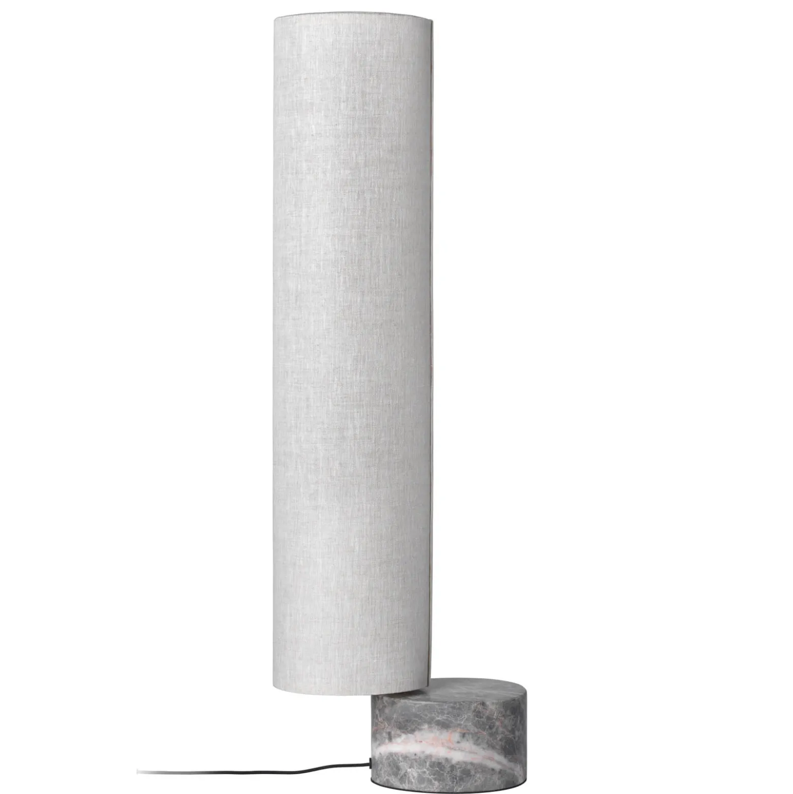 GUBI Unbound LED-lattiavalaisin 80 cm kankaalle