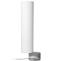 GUBI Unbound LED-lattiavalaisin 80 cm valkoinen