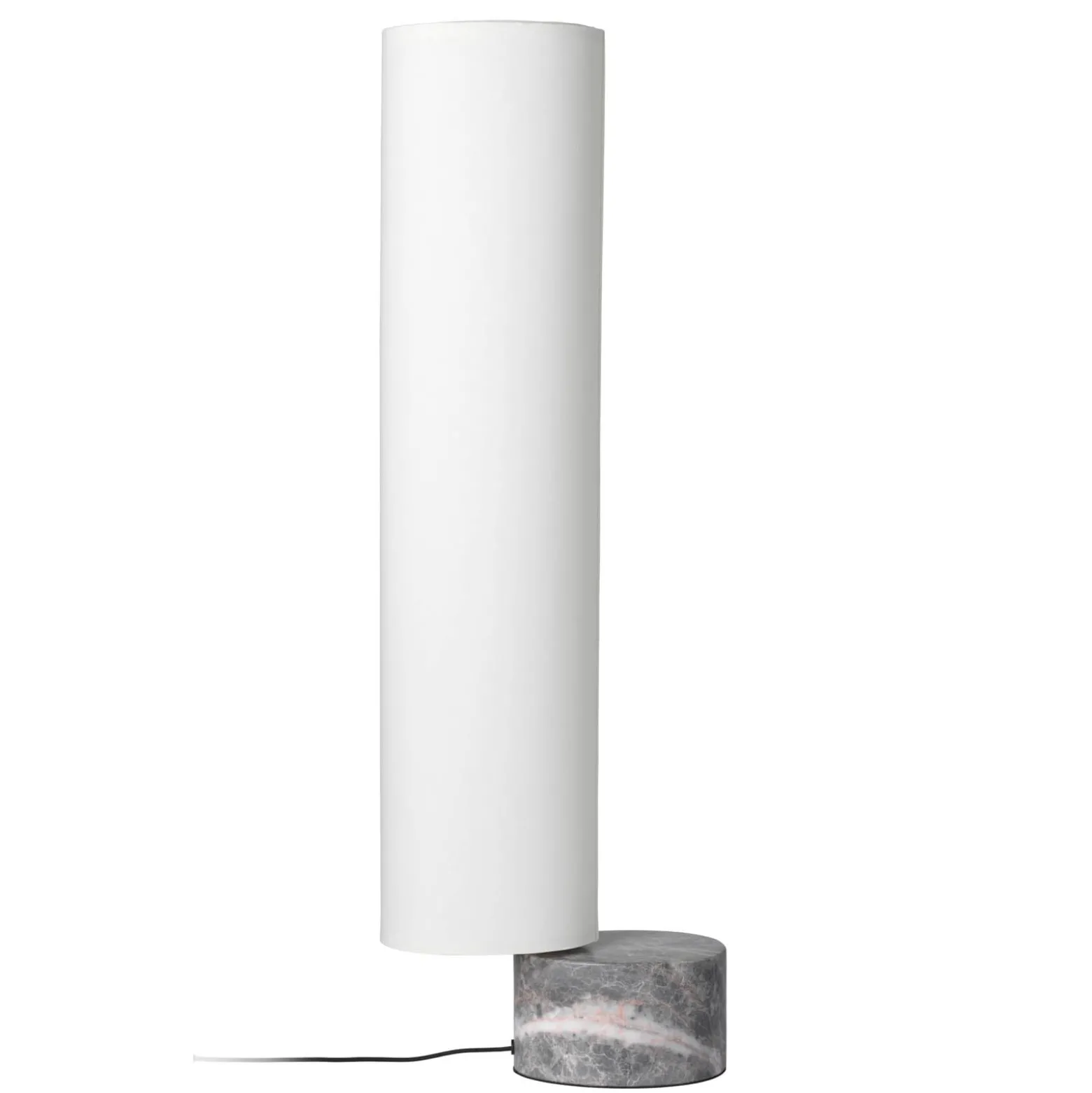 GUBI Unbound LED-lattiavalaisin 80 cm valkoinen