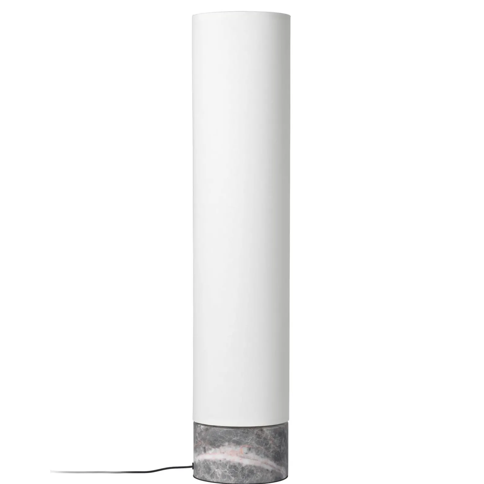 GUBI Unbound LED-lattiavalaisin 80 cm valkoinen