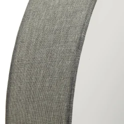 Harmaa kattovalaisin Pasteri pellavaisella varjostimella 76 cm