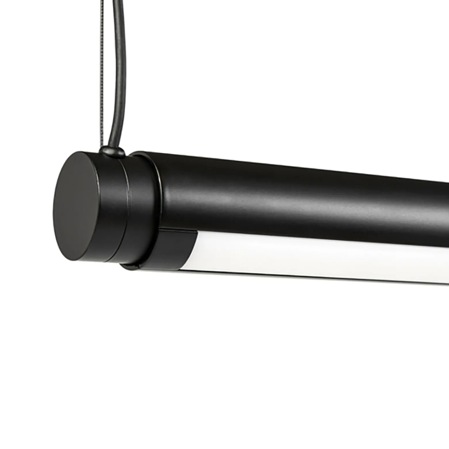 HAY Factor Linear -LED-riippuvalo diffused, musta