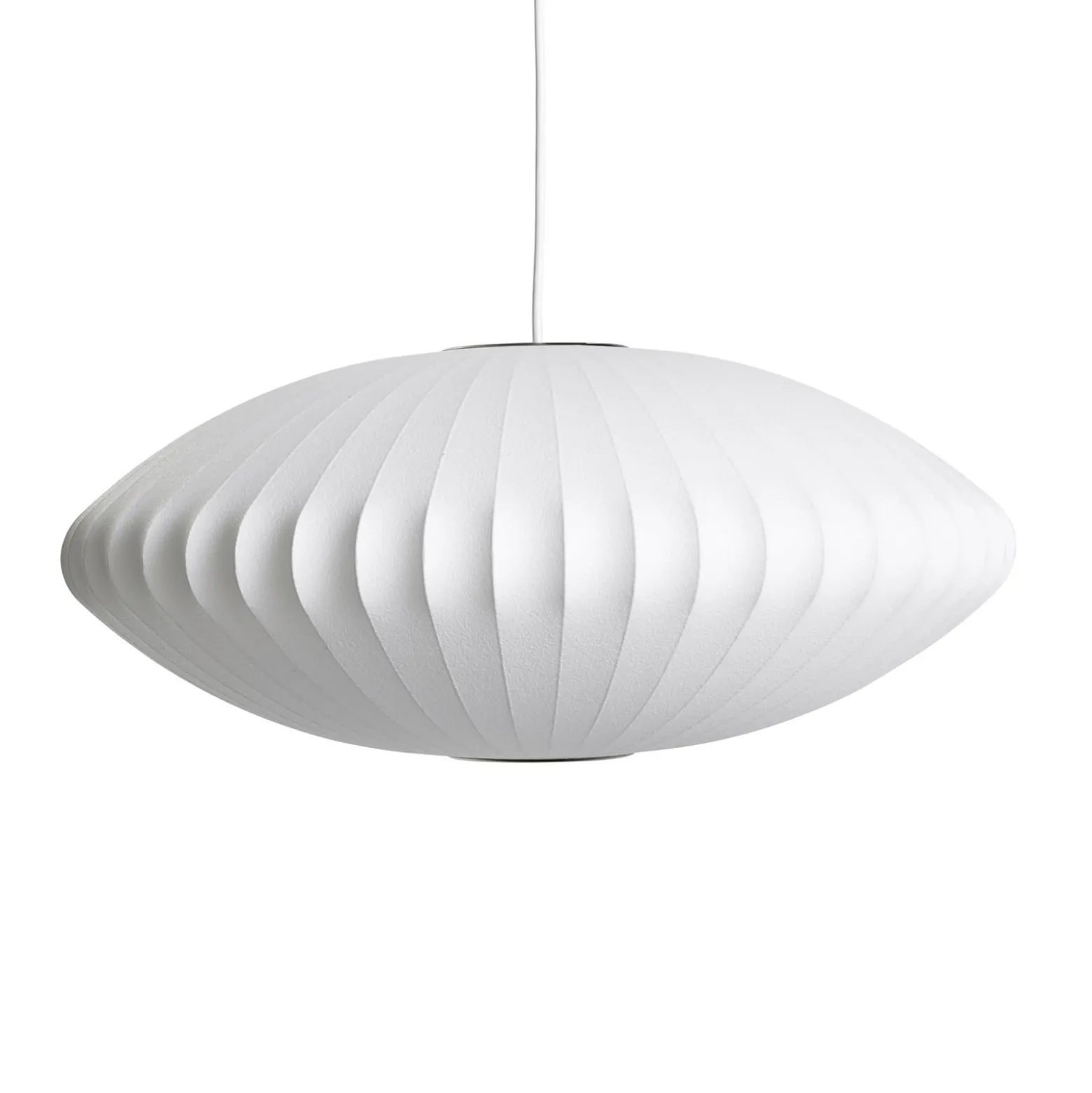 HAY Nelson Saucer Bubble M -riippuvalaisin, Ø 63,5 cm, valkoinen