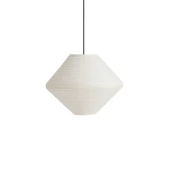 HAY-varjostin Diamond, halkaisija 50 cm, valkoinen, paperi/bambu
