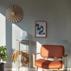 HÜBSCH Pliss seinävalaisin, beige, rauta, kangas, E27, kaapeli