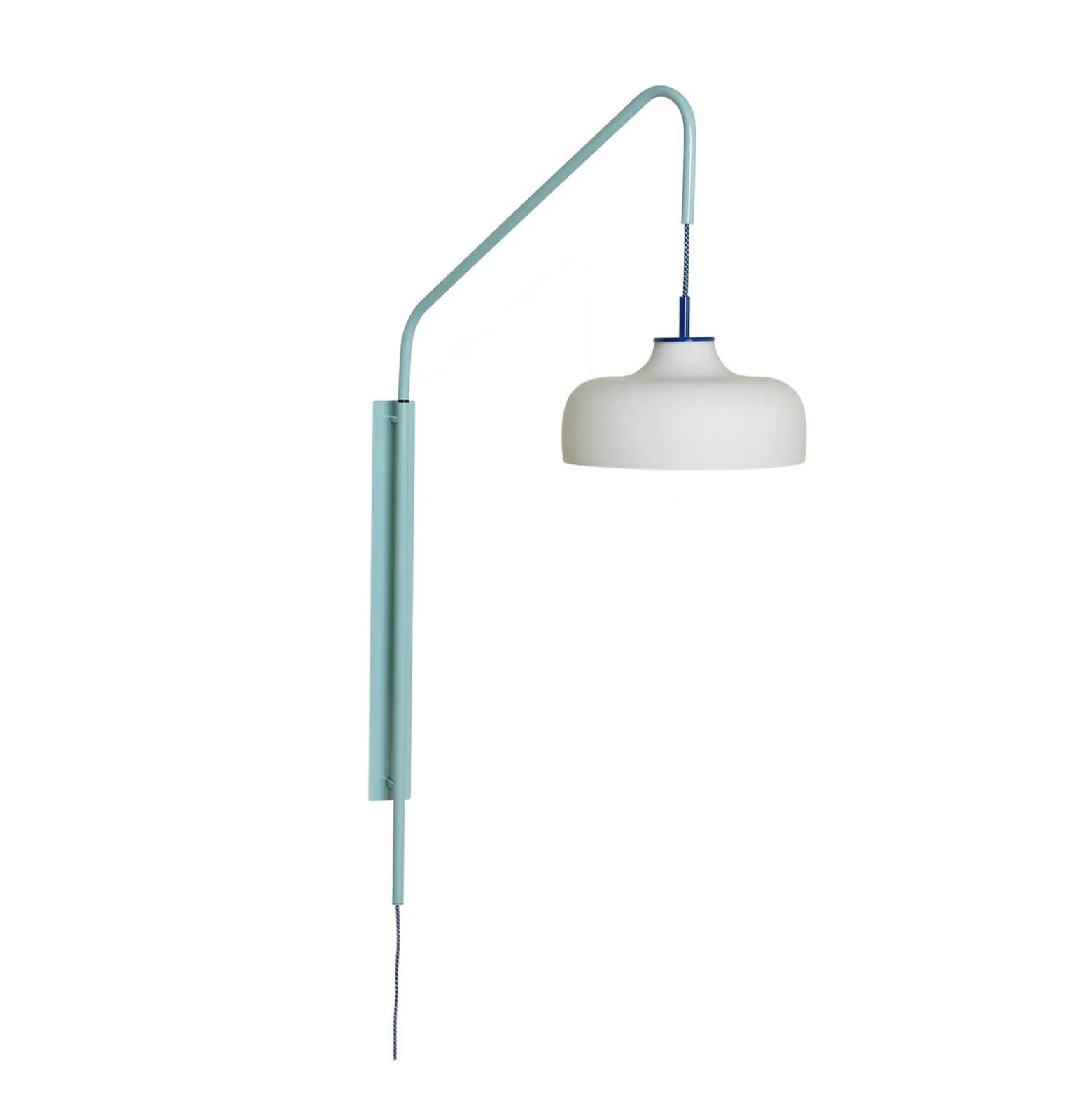 HÜBSCH seinävalaisin Current, vaaleansininen, ulkonema 71 cm