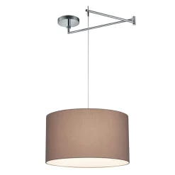 Helestra Certo -riippuvalo lieriö 1-lamp. mokka