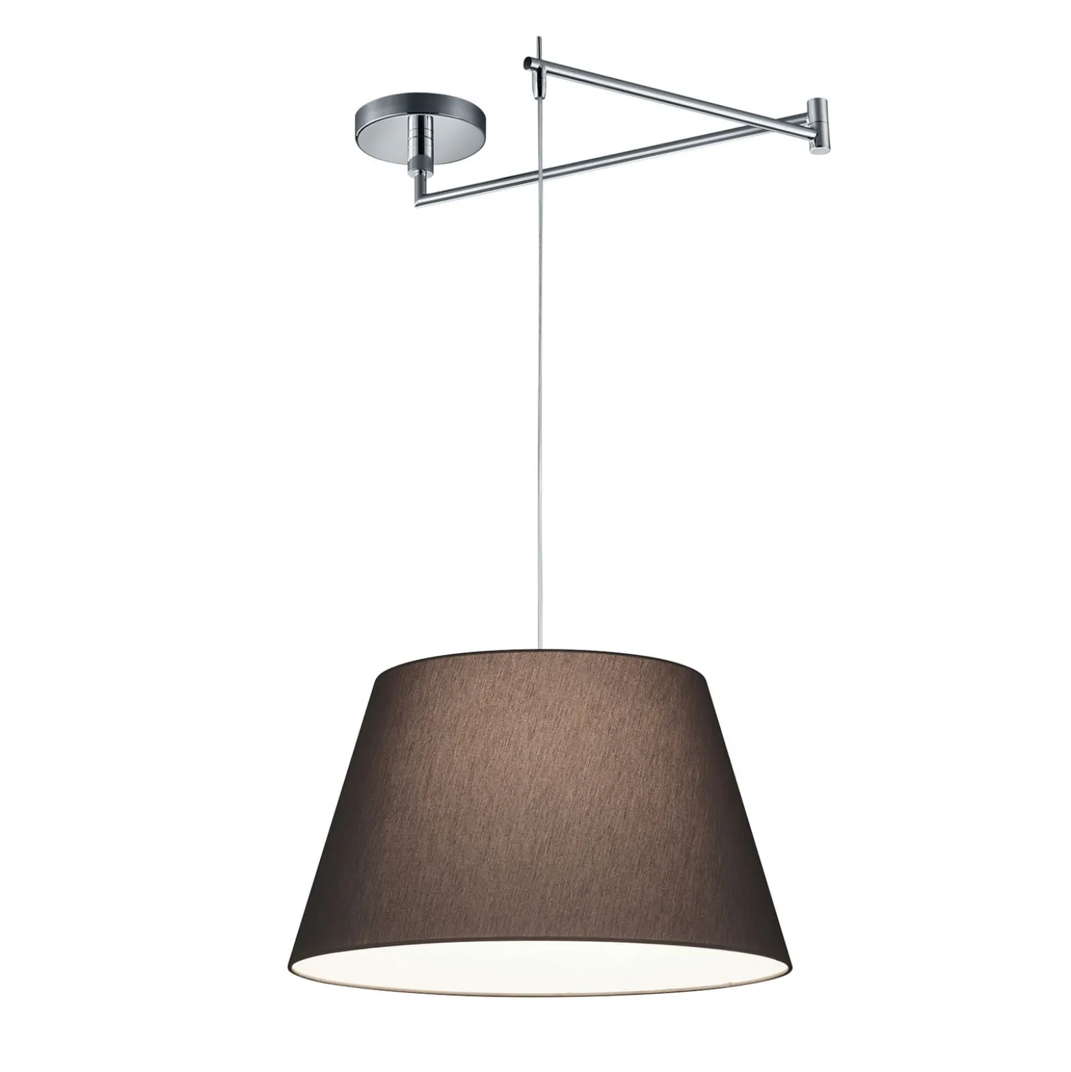 Helestra Certo -valo kartio 1-lamp. antrasiitti