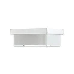 Helestra Cosi -LED-kattovalaisin, kromi 11x11 cm